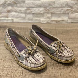 SPERRY FLATS - PURPLE - Size 8.5